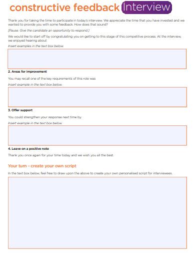 Image result for How to Write Constructive Feedback Examples