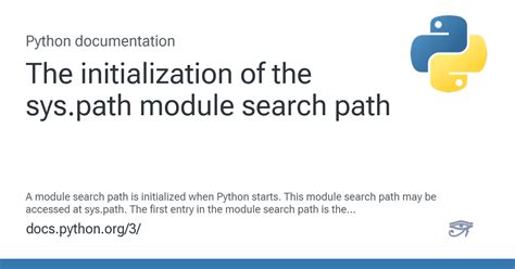 Image result for Python Modules Path