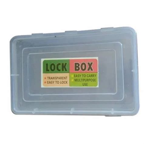 Toradh íomhá ar Plastic Lock Box with Key