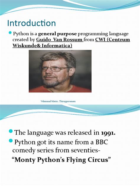 Image result for Introduction To Python Programming Language