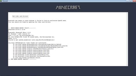 Image result for Minecraft Card Error