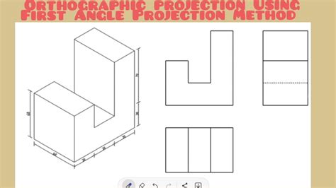 Image result for First Angle Projection Method