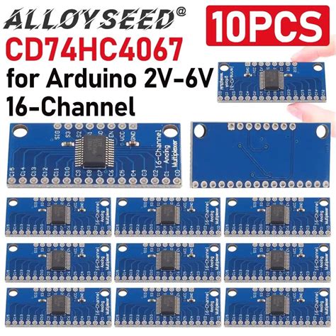 Image result for Cd74hc4067 Arduino