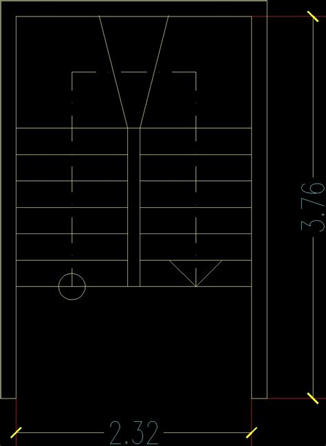 AutoCAD Dynamic Block Stair Section に対する画像結果