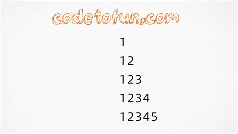 Image result for Python Number Addition Pattern