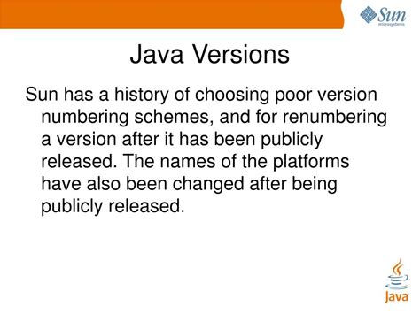 Image result for Various Versions of Java