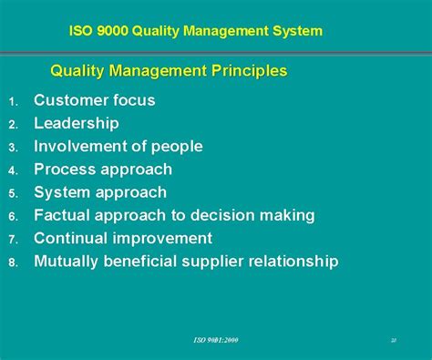 Image result for ISO 9000 Quality Management Principles