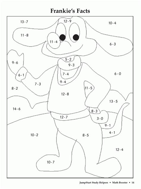 Image result for 2-Digit Subtraction Coloring Sheet