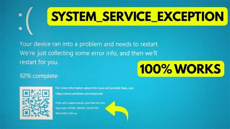 Toradh íomhá ar Windows Service Exception Blue Screen