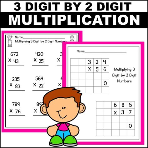 Image result for 2-Digit Multiplication On Graph Paper