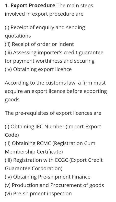 Export Procedure Flow Chart Class 11 に対する画像結果