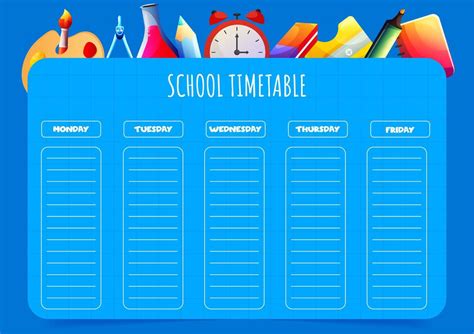 Image result for Timetable Design