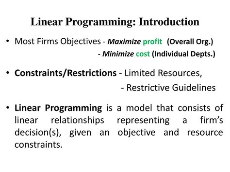 תוצאת תמונה עבור Linear Programming Maximize Profit Word Problem