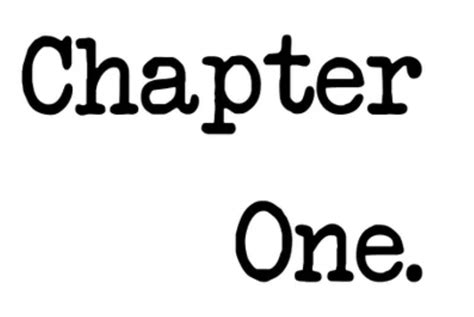 Image result for Chapter One Images