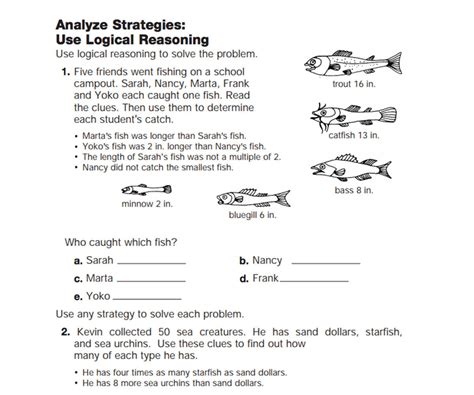 Image result for Abstract Thinking and Problem Solving Worksheet
