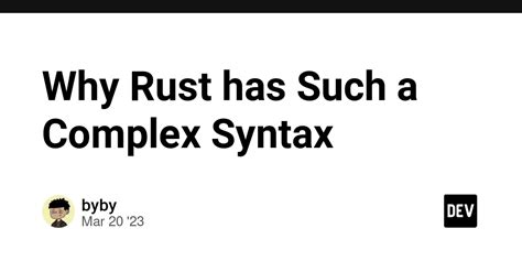 Image result for Rust Syntax Example Guard