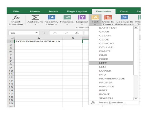 Image result for Excel Text String Functions