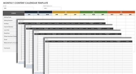 Image result for Google Sheets Content Calendar Template