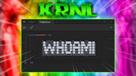 Krnl Anomic Script に対する画像結果