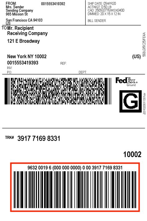 Image result for FedEx Label Red-Flag