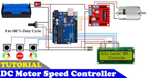 Image result for Arduino DC Motor Speed Control with Potentiometer
