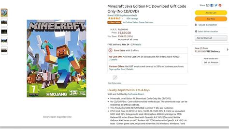 Toradh íomhá ar Minecraft Java Edition Redeem Code Free