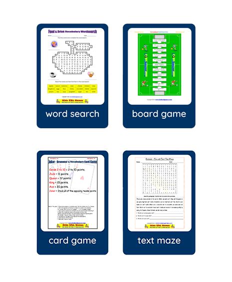 Image result for English Games Printable