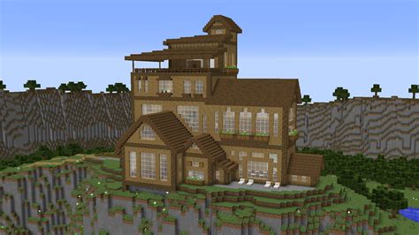 Image result for Minecraft Wood Mansion Tutorial
