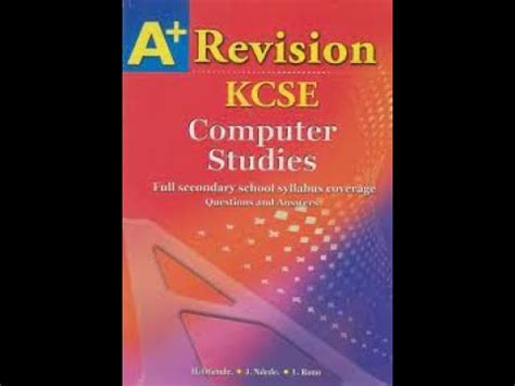 Toradh íomhá ar Computer Studies Questions and Answers