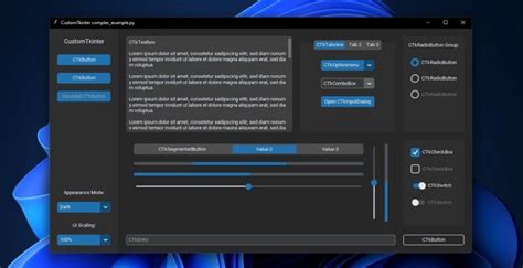 Afbeeldingsresultaten voor Tkinter Widgets