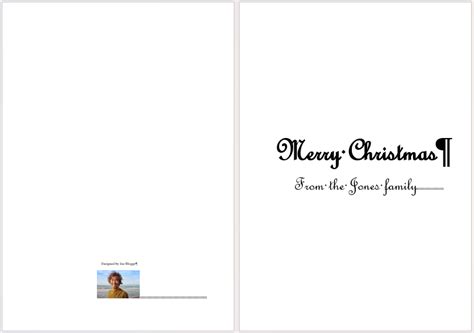 Image result for How to Make Christmas Card with Word