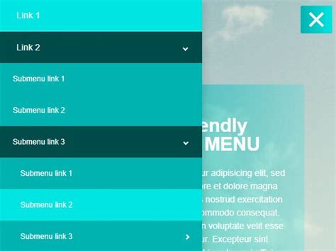 Multi-Level Antmenu に対する画像結果