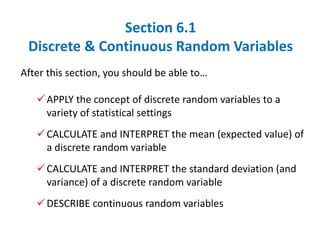 Image result for Discrete vs Continuous Random Variable Examples