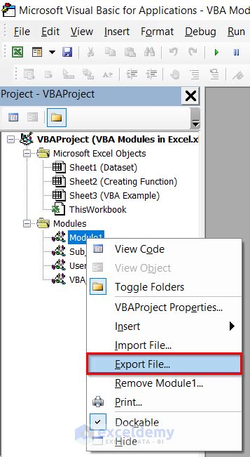 How to Open VBA Module in Excel に対する画像結果