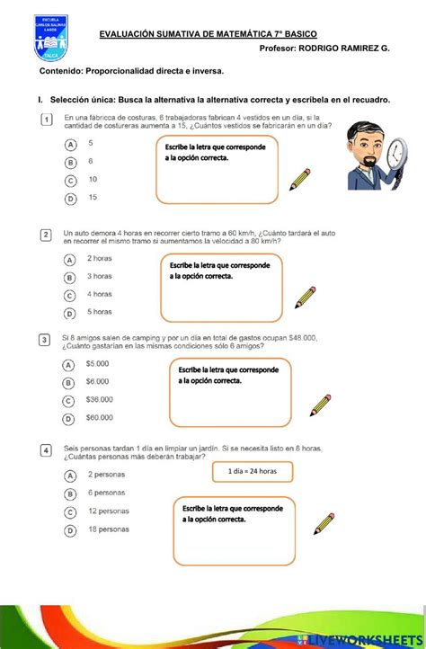Toradh íomhá ar Funciones De Proporcionalidad Inversa