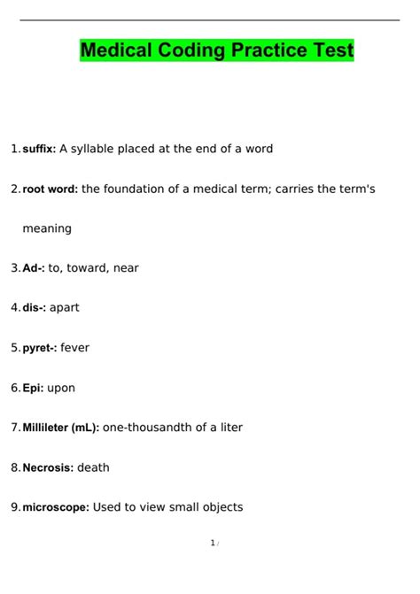 Image result for Medical Coding Samples with Answers