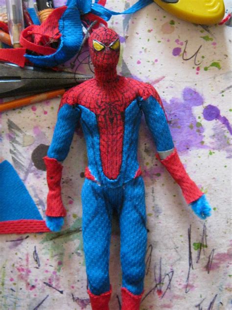 Bildergebnis für Homemade Spider-Man Action Figure Web's