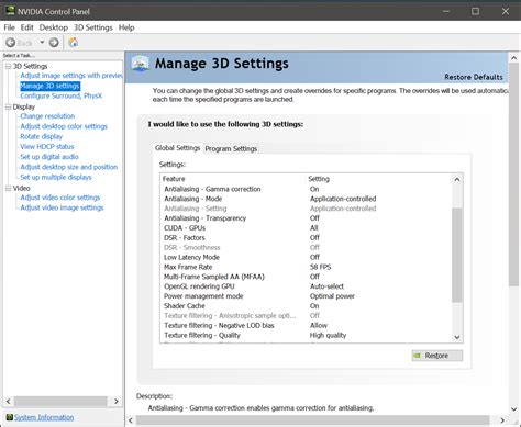 Afbeeldingsresultaten voor Power Management Mode Gaming