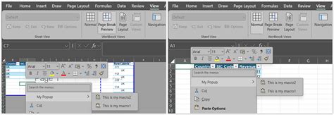 Image result for Menu Home Custom UI Excel VBA