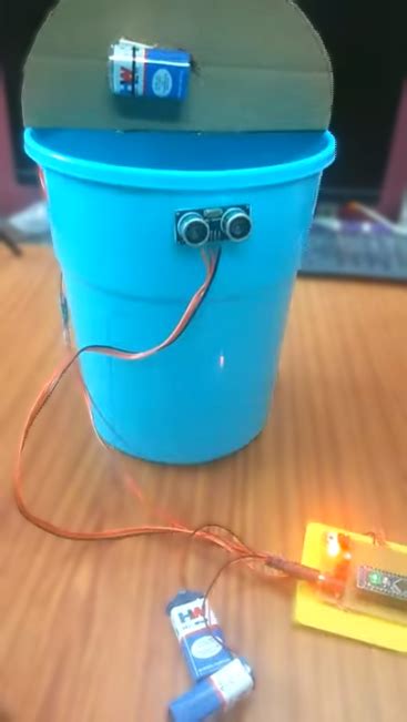 Bildergebnis für Smart Dustbin with QR Code Scanner