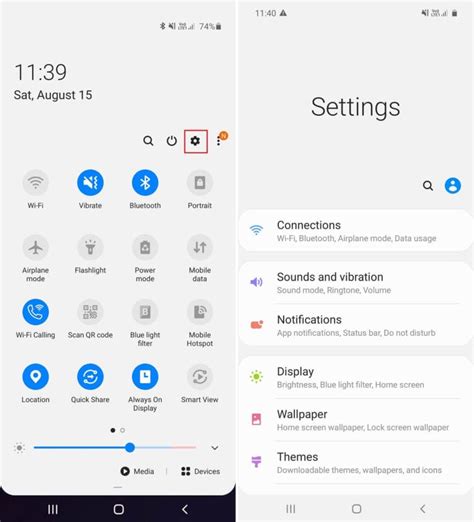 Image result for Android 13 Menu