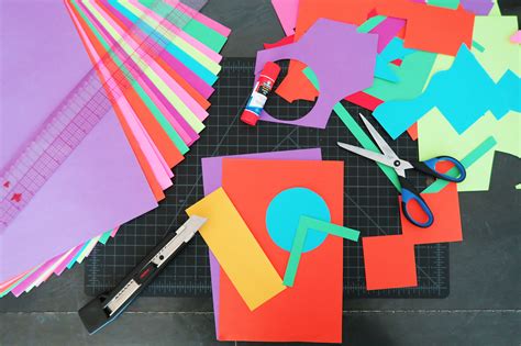 Image result for Color Paper Collage Composition