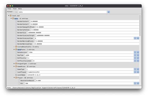 NBT File に対する画像結果