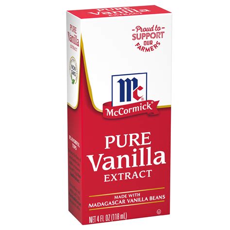 Toradh íomhá ar McCormick Vanilla Extract Label