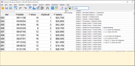 Toradh íomhá ar Statisic Analysis Software