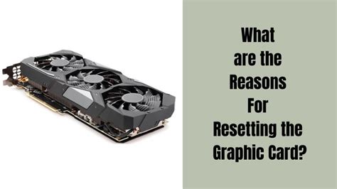 Image result for How to Reset Graphics Card