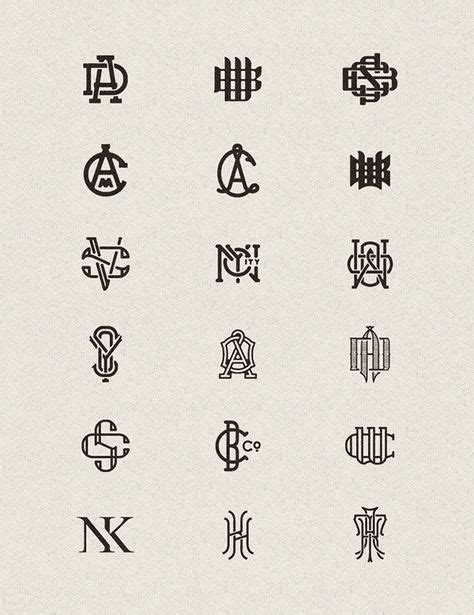 Examples of Monograms Inside a Logo に対する画像結果