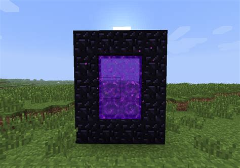 Afbeeldingsresultaten voor How to Craft a Portal Minecraft