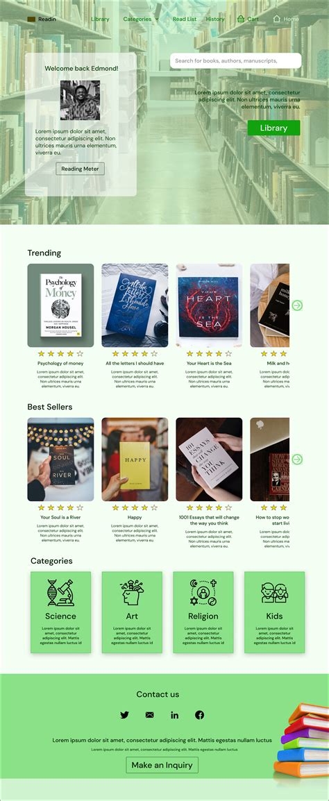 Virtual Library Page Design に対する画像結果