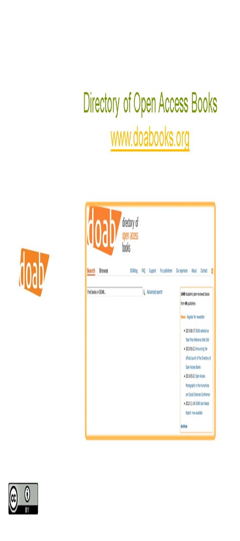 Image result for Directory of Open Access Books